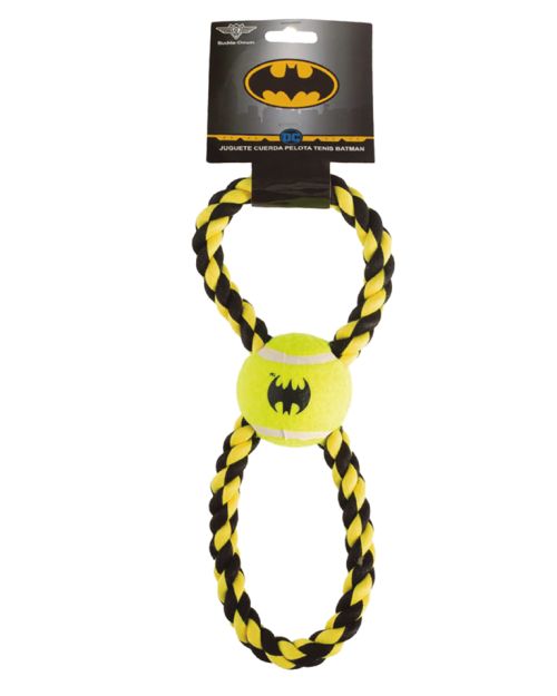 Juguete con cuerda y pelota de tenis Batman