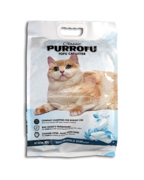Arena para gato aroma bubblegum