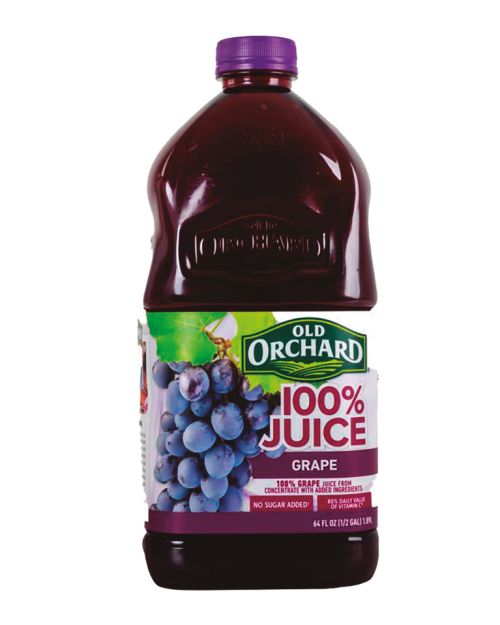 Jugo de uva 100 % natural