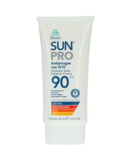 Protector solar facial SPF 90