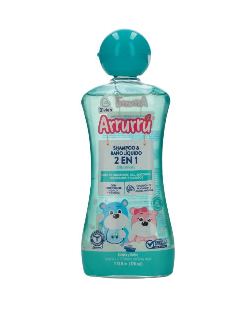 Shampoo y baño líquido 2 en 1