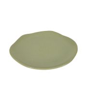 Plato postre olivo concreto