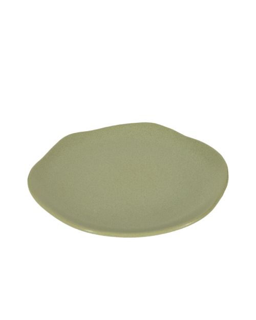 Plato postre olivo concreto