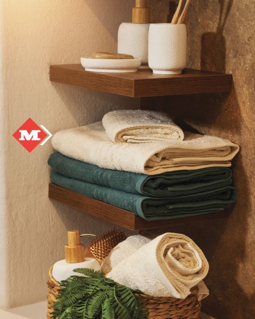 Toalla de baño Mery beige