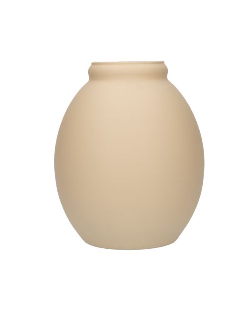 Florero Roy beige suave