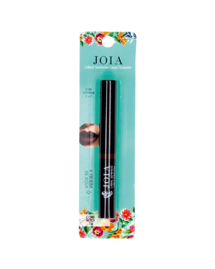 Labial semimate de larga duración nude amaretto