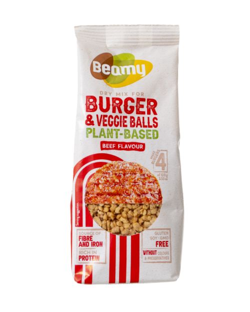 Mezcla vegetal para hamburguesas de res