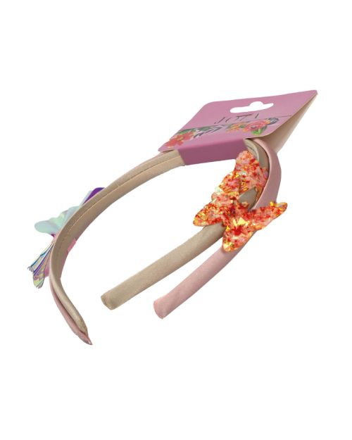 Diadema con diseño de mariposa