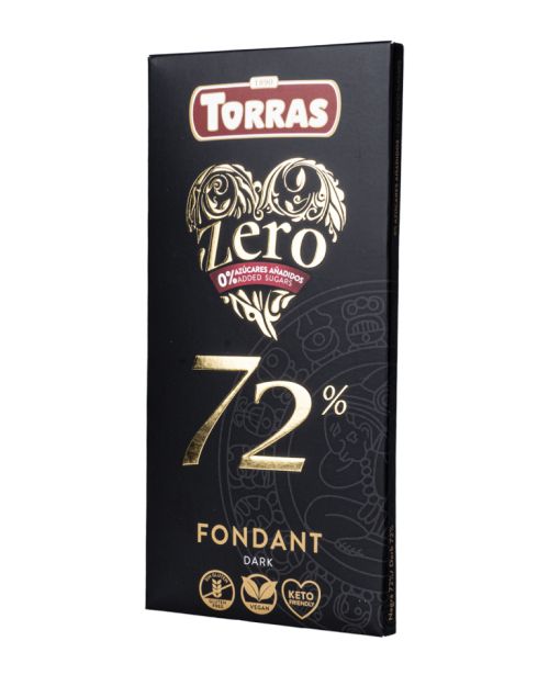 Chocolate negro al 72 % de cacao