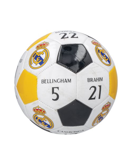 Pelota de fútbol con números Real Madrid