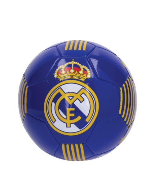 Pelota de fútbol azul Real Madrid