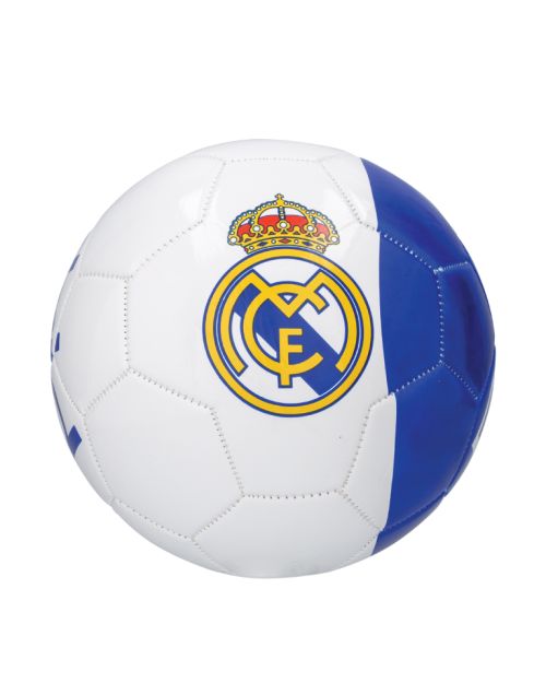Pelota de fútbol blanca Real Madrid