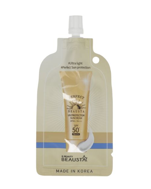 Sachet de protector solar UV SPF 50