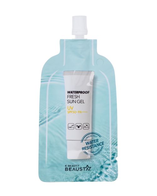 Protector solar en gel resistente al agua