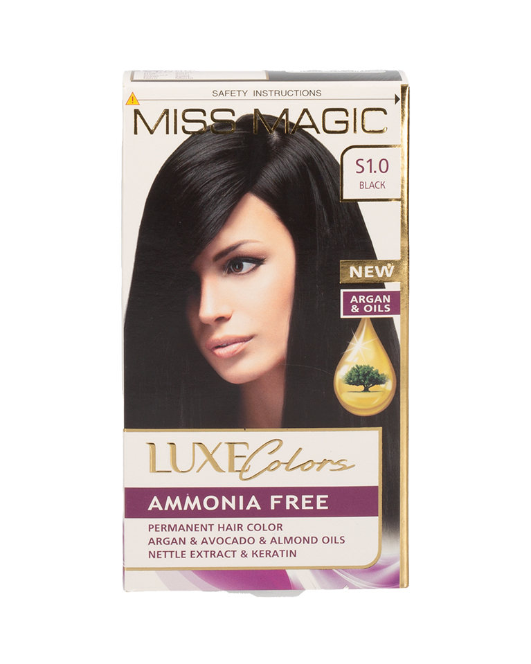 Tinte cabello luxe colors negro