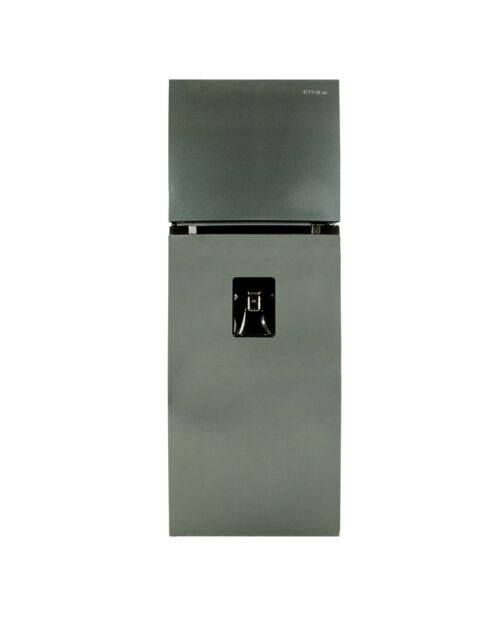 Refrigeradora gris con dispensador 338 l