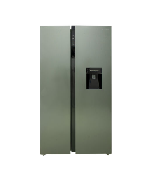 Refrigeradora gris con dispensador 572 l