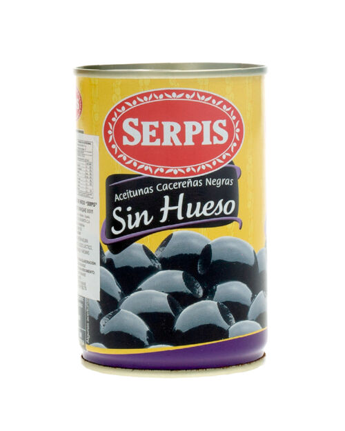 Aceitunas negras cacerenas sin hueso