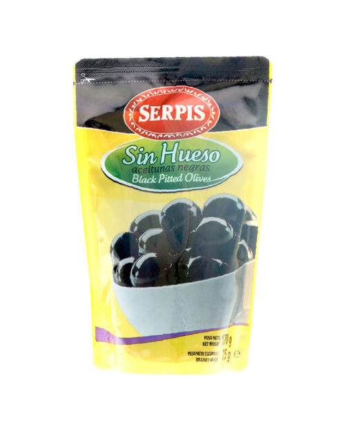 Aceitunas negras cacerena sin hueso