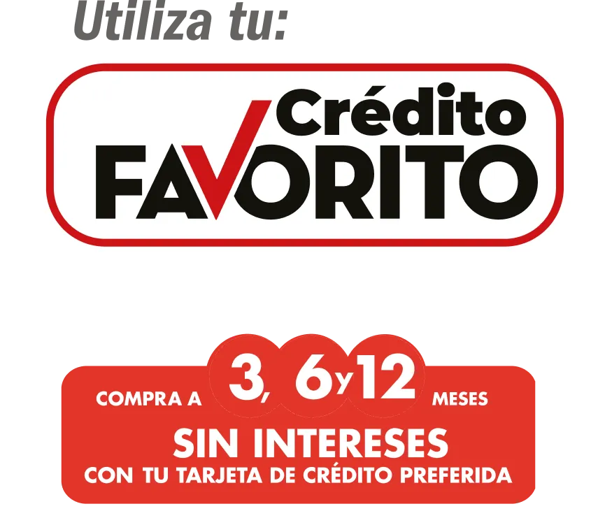 Utiliza tu crédito favorito