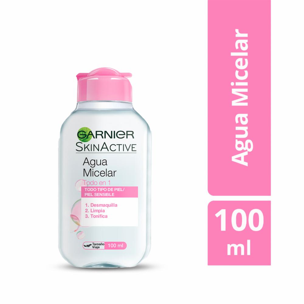 Agua Micelar Todo En Uno GARNIER L´ORÉAL 100 Ml - Megamaxi