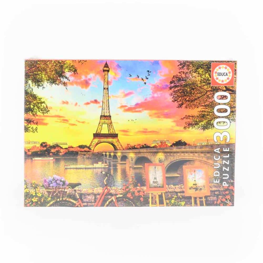 Puzzle 3000 piezas Puesta de Sol en Paris