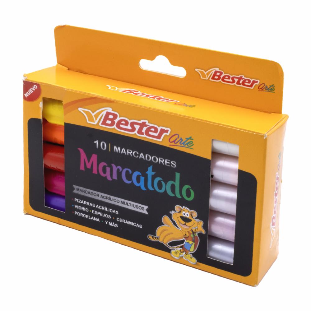 Marcador Bester Escolar Caja 12 Unidades