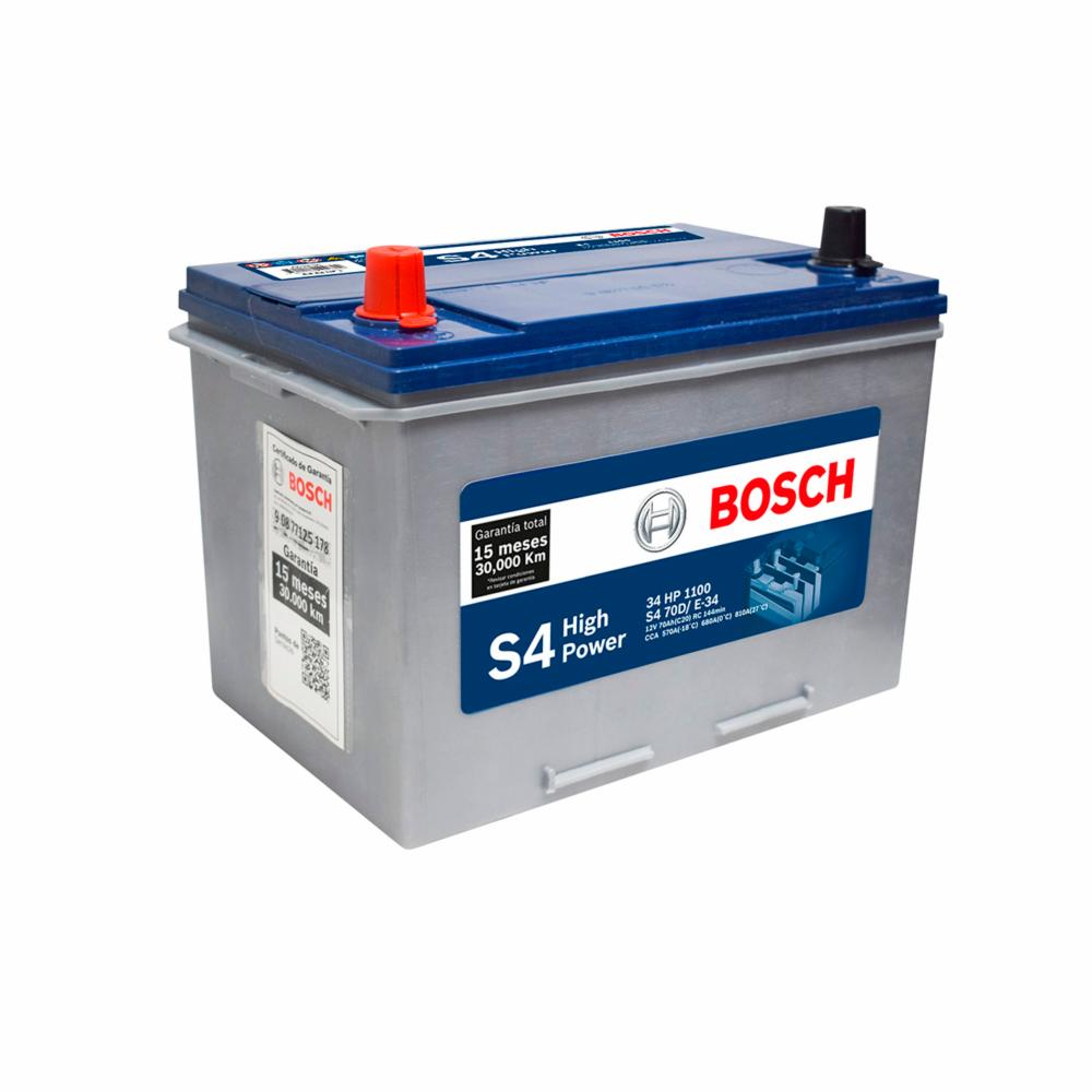 Bater a Para Auto 34 High Poder BOSCH S4