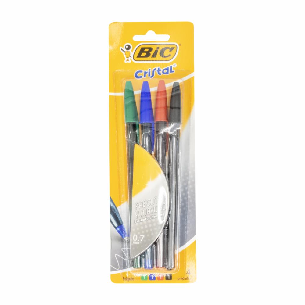 Bolígrafo Bic cristal - Material escolar, oficina y nuevas tecnologias