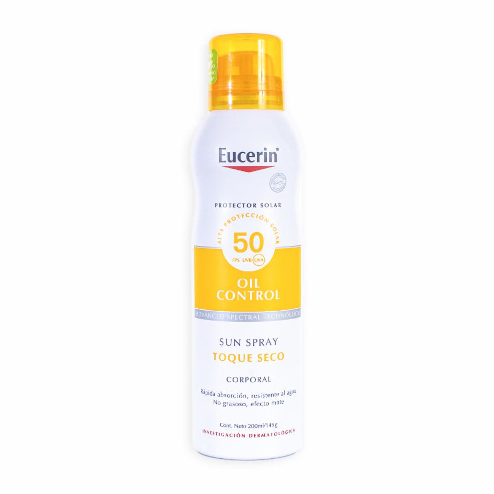 Eucerin: Sun Spray Corporal Toque Seco FPS 50+