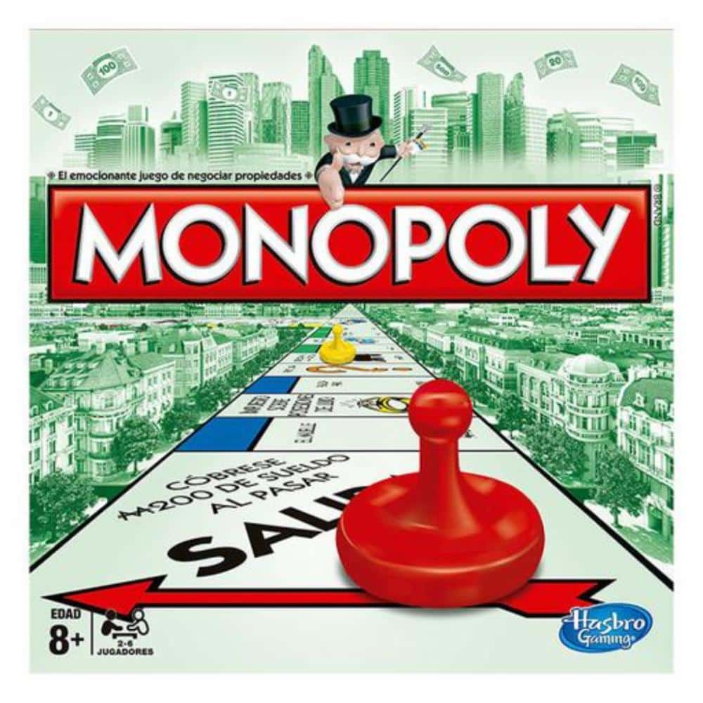 Hasbro Gaming, Monopoly Game Clásico, Juego de Mesa