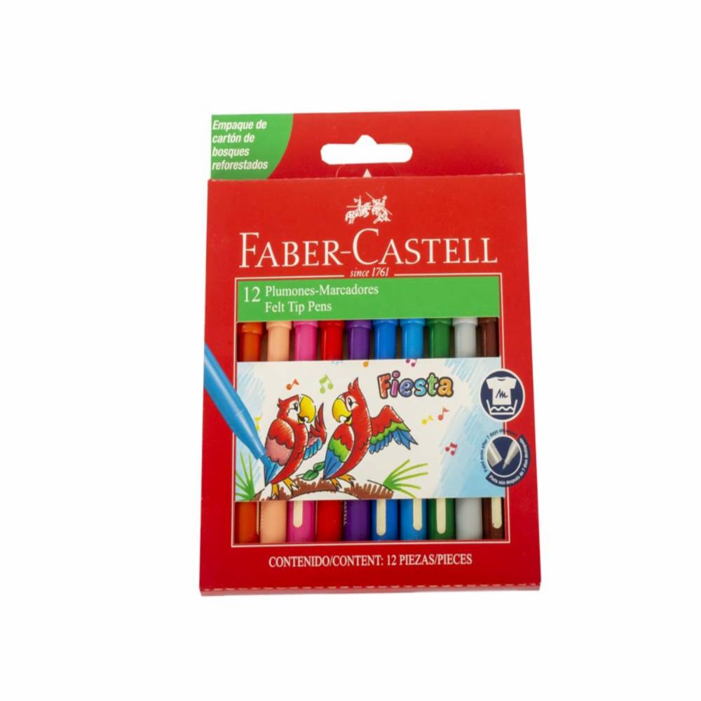 Marcadores Faber Castell Fiesta 36 Colores - polipapel