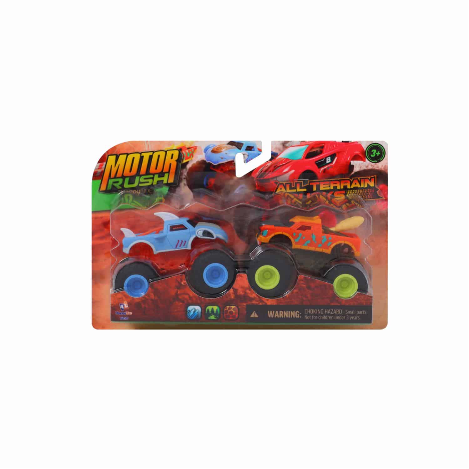 Motor Monster Trucks HAPPY LINE Surtido - Megamaxi