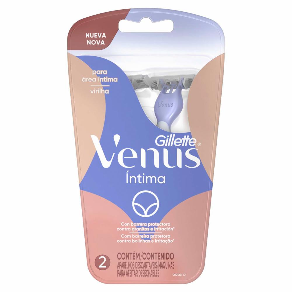 Afeitadora Para Dama Intima VENUS 1x2 Unidades - Megamaxi