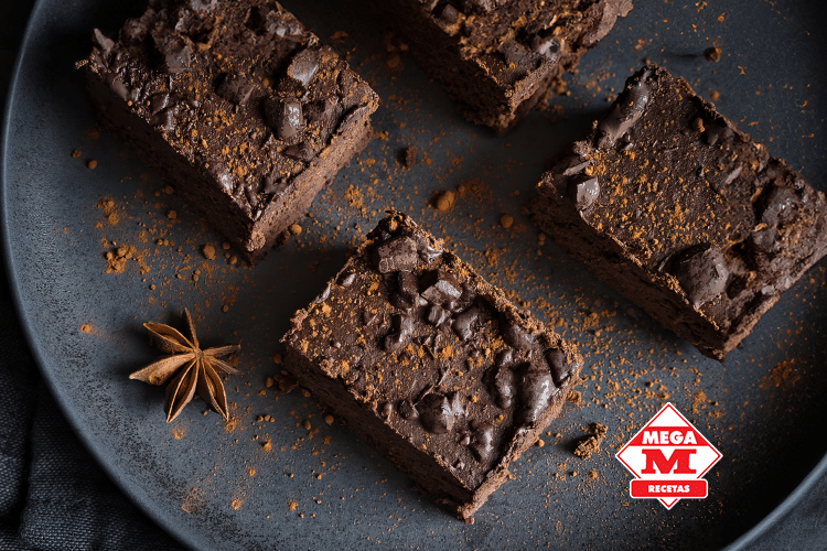 Brownies Gourmet con Trozos de Chocolate Negro